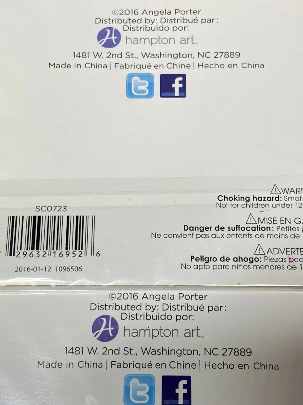 Garden Cling Stamps Recollections Hampton Arts & 1 Acrylic Blocks 6pc Lot NOS